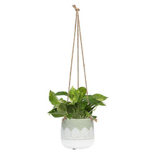 Load image into Gallery viewer, Lace Edge Hanging Planter-4.5&quot;H
