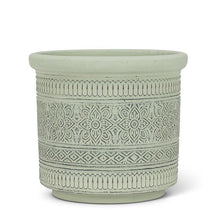 Load image into Gallery viewer, Embossed Band Planter-5&quot;H
