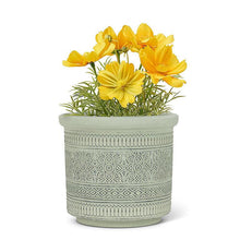 Load image into Gallery viewer, Embossed Band Planter-5&quot;H
