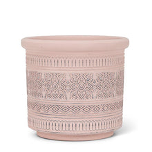 Load image into Gallery viewer, Embossed Band Planter-5&quot;H
