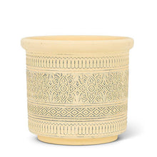 Load image into Gallery viewer, Embossed Band Planter-5&quot;H
