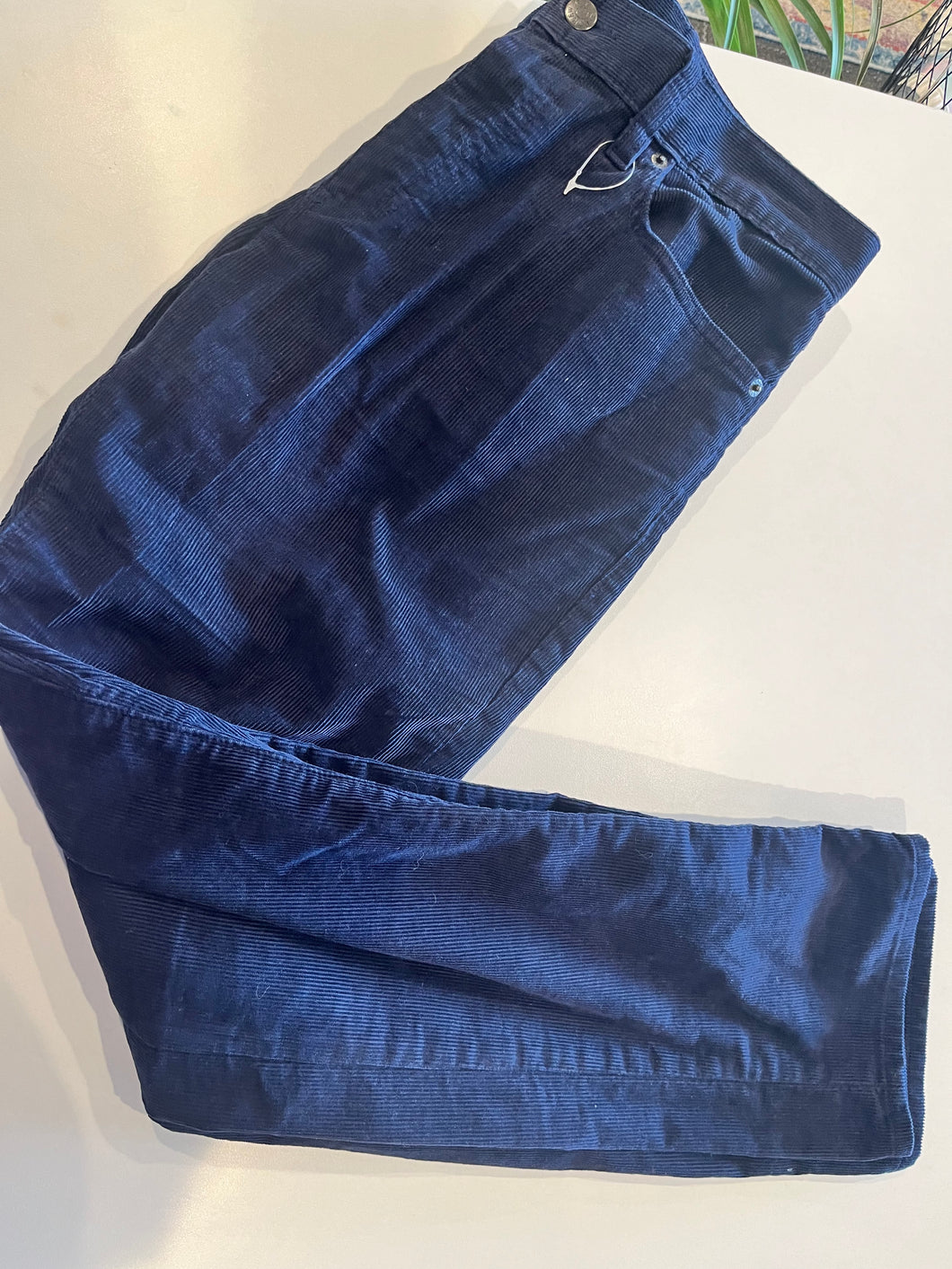 2703 - J Crew Navy Corduroy  Pants - 32x30