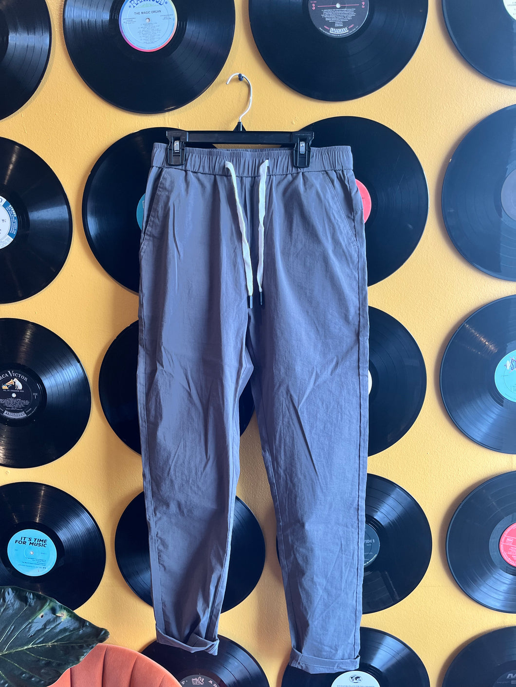 4509 - Grey Fashion Joggers - Small