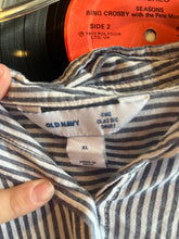 Load image into Gallery viewer, 4102 - Women’s Old Navy Striped Shirt - XL
