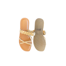 Load image into Gallery viewer, 7802-Kids Sandals Braided Straps 8
