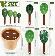 Load image into Gallery viewer, Cactus Measuring Cup and Spoon Set
